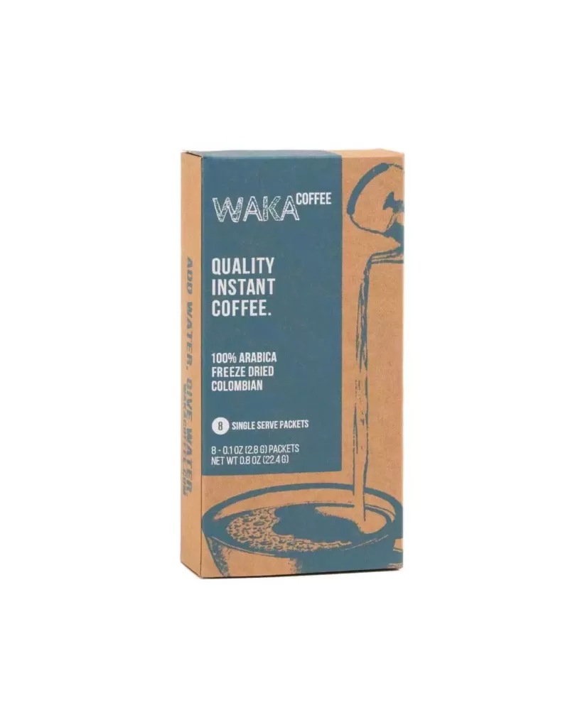 best instant coffee for backpacking by waka coffee